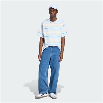 adidas Summer Glow Striped Erkek Tişört