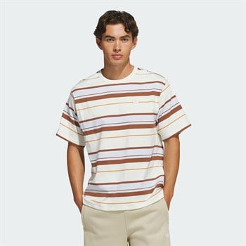 adidas Summer Glow Striped Erkek Tişört