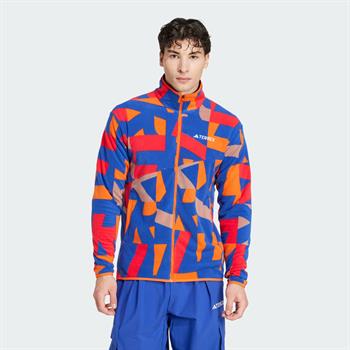 adidas Terrex Multi Printed Full-Zip Erkek Sweatshirt