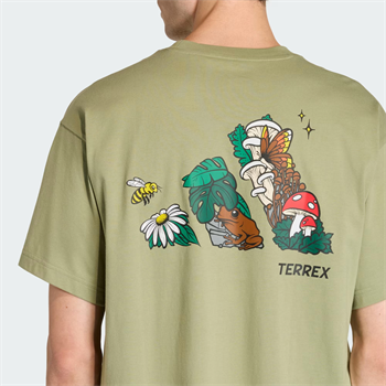 adidas Terrex Natura Logo Erkek Tişört