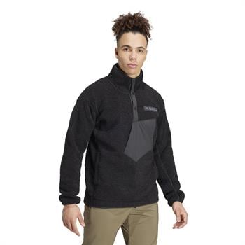 adidas Terrex Xploric High Pile Fleece Pullover Erkek Sweatshirt