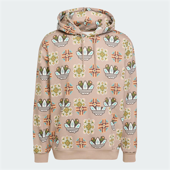 adidas Tile Allover Print Loose Erkek Sweatshirt