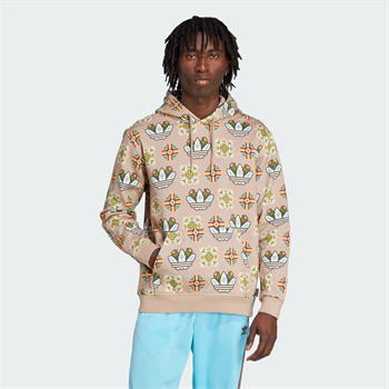 adidas Tile Allover Print Loose Erkek Sweatshirt