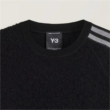 adidas Y-3 Knitted 3-Stripes Erkek Kazak