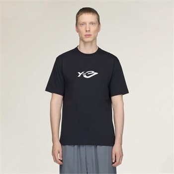 adidas Y-3 Liquid Logo Erkek Tişört