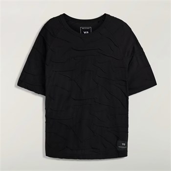 adidas Y-3 Pleated SS Erkek Tişört