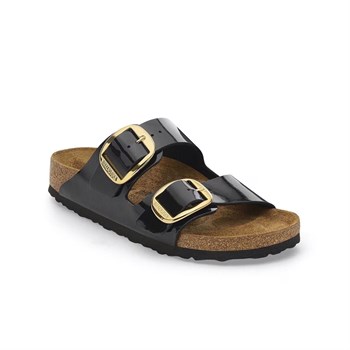 Birkenstock Arizona Big Buckle BF Patent Erkek Terlik