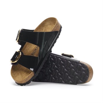 Birkenstock Arizona Big Buckle BF Patent Erkek Terlik