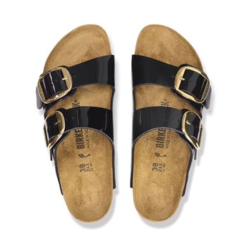 Birkenstock Arizona Big Buckle BF Patent Kadın Terlik