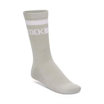 Birkenstock Cotton Crew Stripe Kadın Çorap