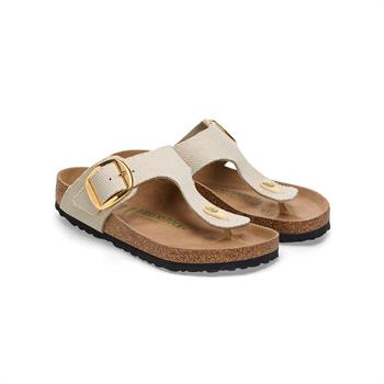 Birkenstock Gizeh Big Buckle Tex Rough Canvas Vegan Kadın Terlik