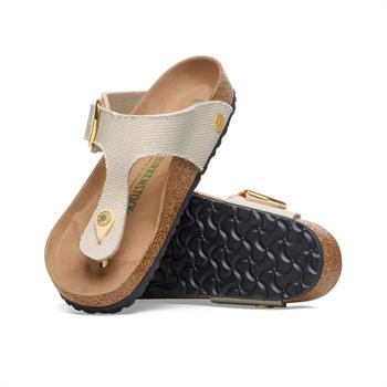 Birkenstock Gizeh Big Buckle Tex Rough Canvas Vegan Kadın Terlik