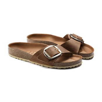 Birkenstock Madrid Big Buckle Leoi Kadın Terlik