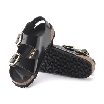 Birkenstock Milano Big Buckle NL High Shine Kadın Sandalet