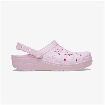 Crocs Classic Floral Cut Out Kadın Terlik
