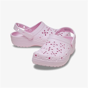 Crocs Classic Floral Cut Out Kadın Terlik