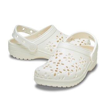 Crocs Classic Floral Cut Out Kadın Terlik
