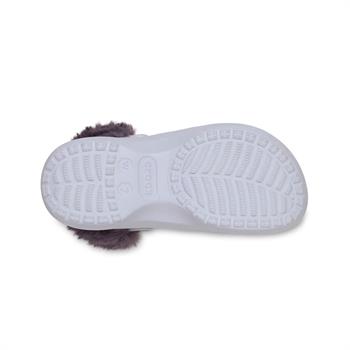 Crocs Classic Platform Fuzz Lined Kadın Terlik