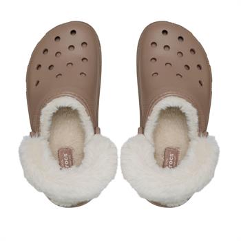 Crocs Classic Platform Fuzz Lined Kadın Terlik