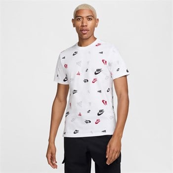 Nike M Nsw Tee 12Mo Aop Erkek Tişört
