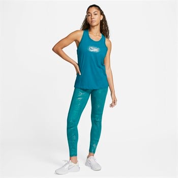 Nike One Mid-Rise Printed Kadın Tayt