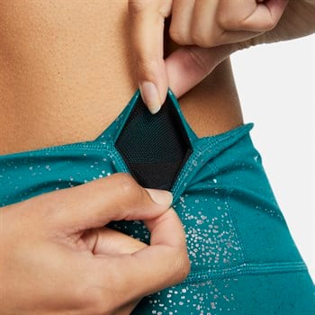 Nike One Mid-Rise Printed Kadın Tayt