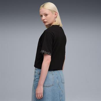 Puma Essentials Animal Print Relaxed Kadın Tişört