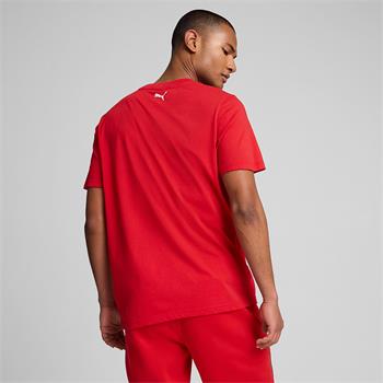 Puma Ferrari Race Tonal Big Shield Erkek Tişört