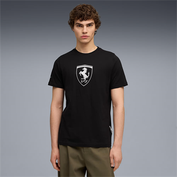 Puma Ferrari Tonal Shield Erkek Tişört