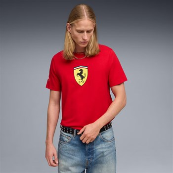 Puma Scuderia Ferrari Coloured Shield Erkek Tişört