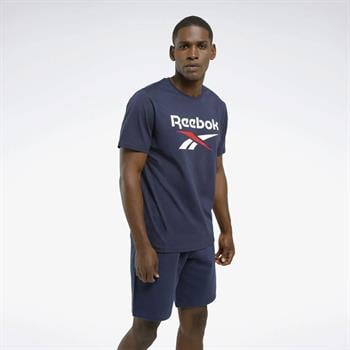 Reebok Identity Stacked Erkek Tişört