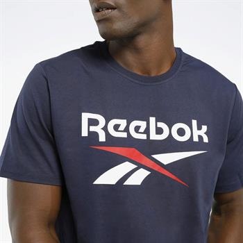 Reebok Identity Stacked Erkek Tişört