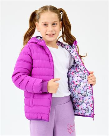 Skechers G Double Sided Puffer Jacket Çocuk Mont