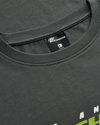 Skechers Graphic Tee Heavy Weight Oversize Erkek Tişört