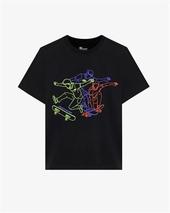 Skechers Graphic Tee Loose Fit Çocuk Tişört