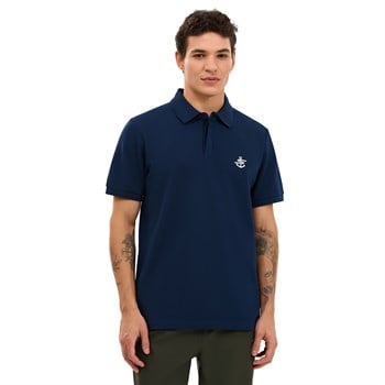 Skechers Logo Printed Polo Erkek Tişört