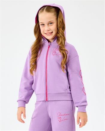 Skechers Lw Fleece Full Zip Çocuk Sweatshirt