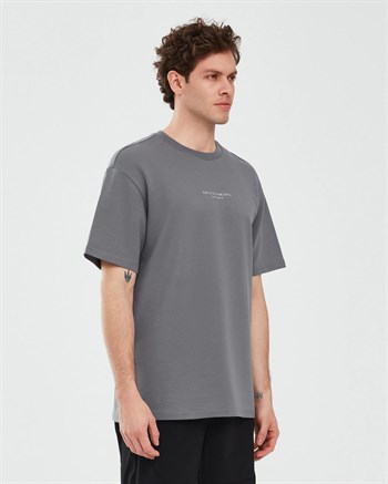 Skechers M Graphic Tee Reflect Logo Oversize Erkek Tişört
