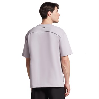 Skechers M Graphic Tee Reflect Logo Oversize Erkek Tişört