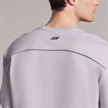 Skechers M Graphic Tee Reflect Logo Oversize Erkek Tişört