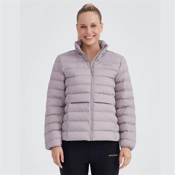 Skechers Outerwear Pop Up Detailed Padded Kadın Mont