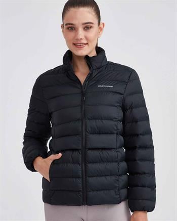 Skechers Outerwear Pop Up Detailed Padded Kadın Mont