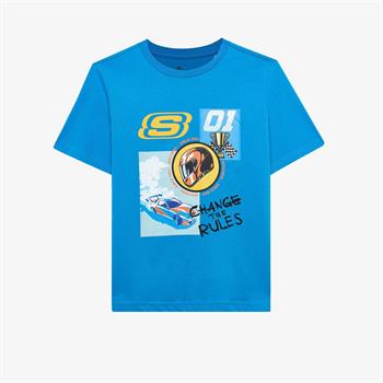 Skechers Regular Fit Graphic Çocuk Tişört