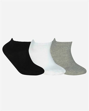 Skechers U Skx Nopad Mid Cut 3 Pack Çorap