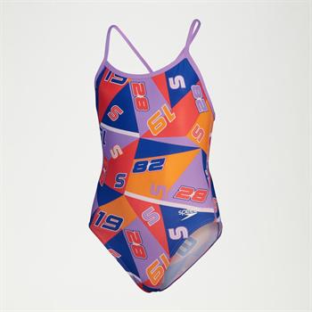 Speedo Alov Digi Vbk 1PC JF Çocuk Yüzücü Mayosu