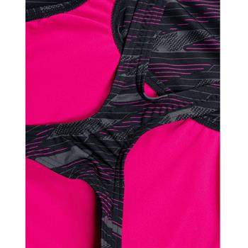 Speedo Hexagonal Medalist Swimsuit Kadın Yüzücü Mayosu