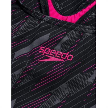 Speedo Hexagonal Medalist Swimsuit Kadın Yüzücü Mayosu