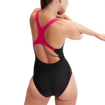 Speedo Medley Logo Kadın Yüzücü Mayosu