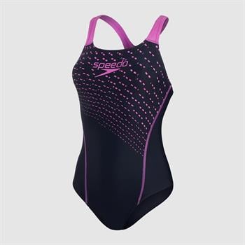 Speedo Medley Logo Kadın Yüzücü Mayosu
