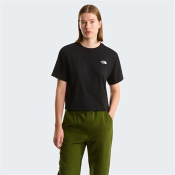 The North Face Evolution Simple Dome Crop Rlx SS Kadın Tişört